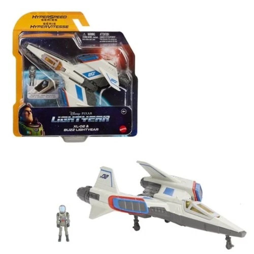 NEW Disney Pixar Lightyear Hyperspeed Series XL-02 and Buzz Lightyear